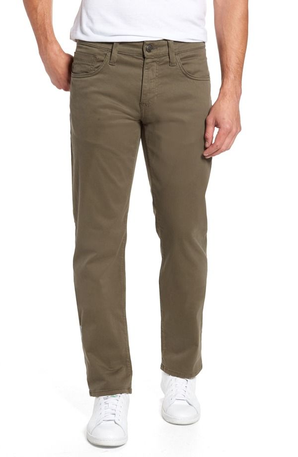 マーヴィ ジーンズ メンズ ボトムス カジュアルパンツ ストレート Mavi Jeans Zach Straight Leg Twill Pants Dusty Olive Twill オリーブ