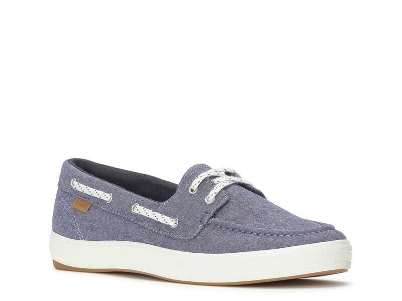 ケッズ レディース シューズ KedsCenter Boat Shoe Blue ブルー