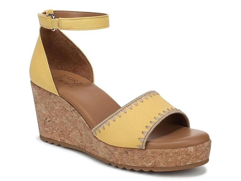 ナチュライザー レディース シューズ サンダル NaturalizerOlly Wedge Sandal Yellow イエロー