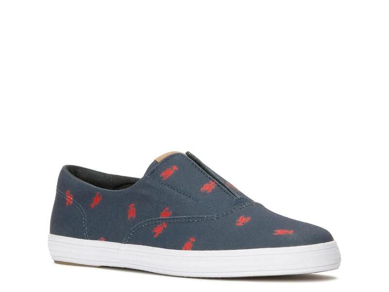 ケッズ レディース シューズ スリッポン・ローファー スニーカー KedsChampion SlipOn Sneaker Womens NavyRed Lobster ネイビー
