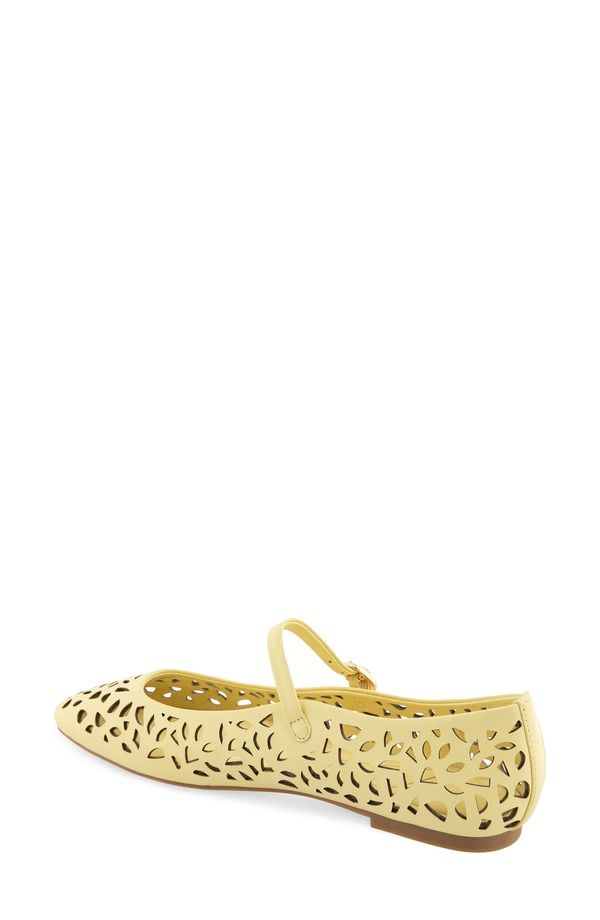 ケネスコール レディース シューズ サンダル Kenneth Cole Jasperforated Mary Jane Flat Butter Yellow イエロー