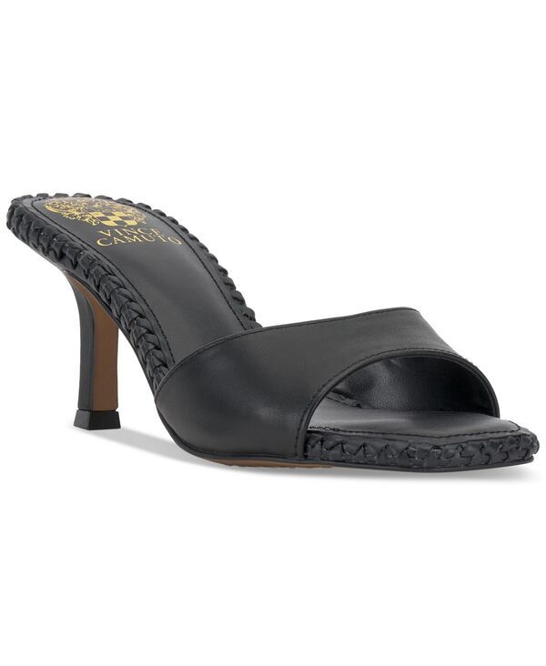 ヴィンスカムート レディース シューズ サンダル Vince Camuto Womens Emmla BraidedTrim Dressandals Black ブラック 17,005円