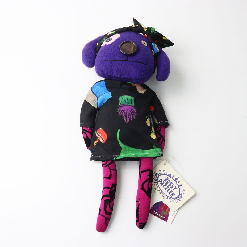 値下げ☆ボビーダズラー　マンナイン　ぬいぐるみ 希少 ボビーダズラー BOBBY DAZZLER マンナイン mannine コラボ イヌ