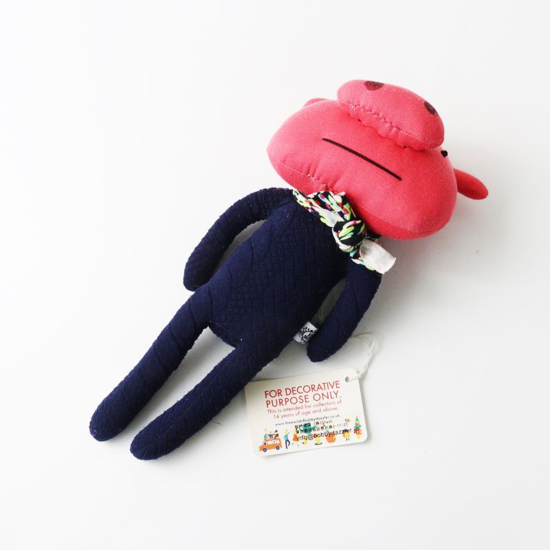 ボビーダズラー BOBBY DAZZLER ブタ ぬいぐるみ＼ピンク ネイビー 一点