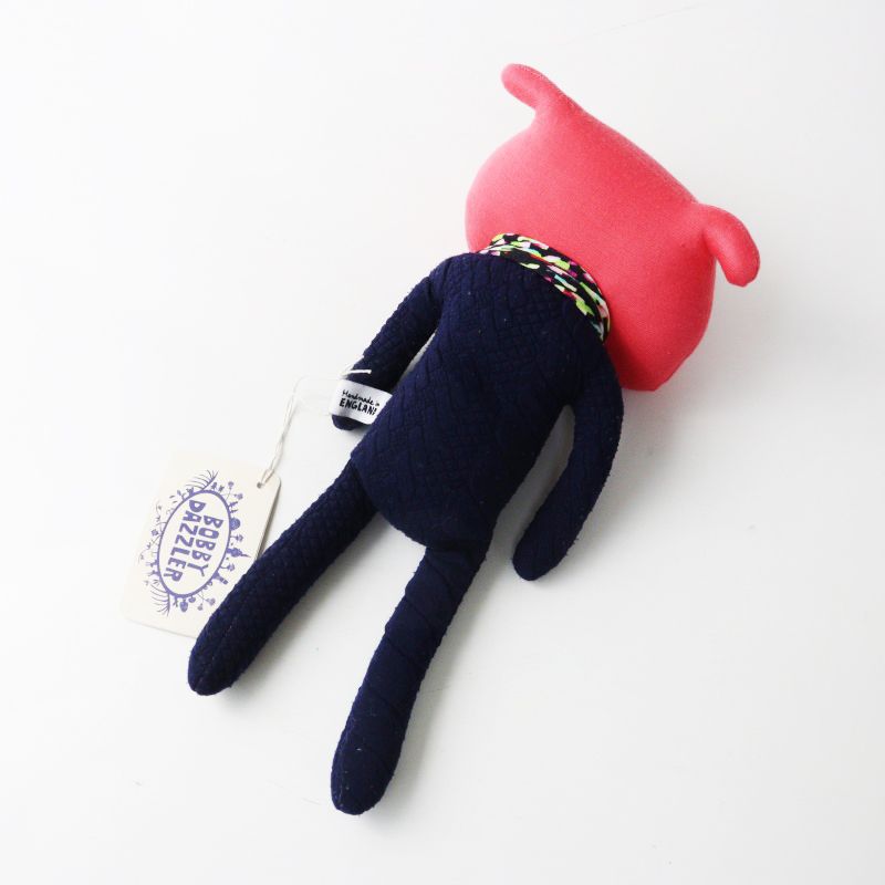 ボビーダズラー BOBBY DAZZLER ブタ ぬいぐるみ＼ピンク ネイビー 一点