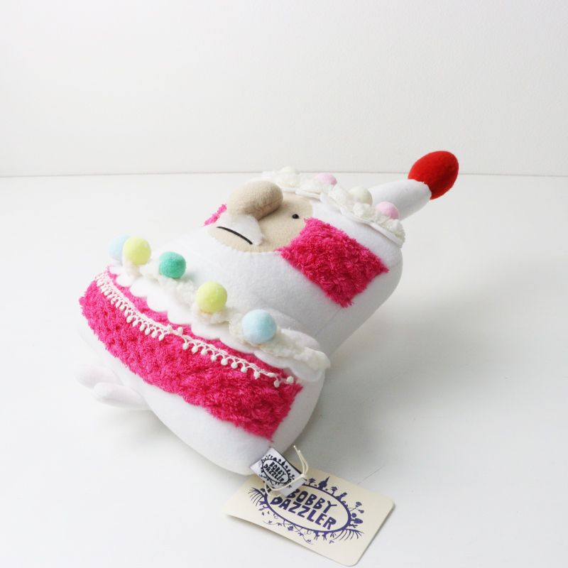 人気 ボビーダズラー BOBBY DAZZLER ケーキ おじさん ぬいぐるみ 一点