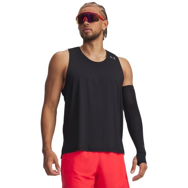 アンダーアーマー メンズ トップス シャツ Under Armour Mens Velociti Pro Singlet BlackReflective ブラック