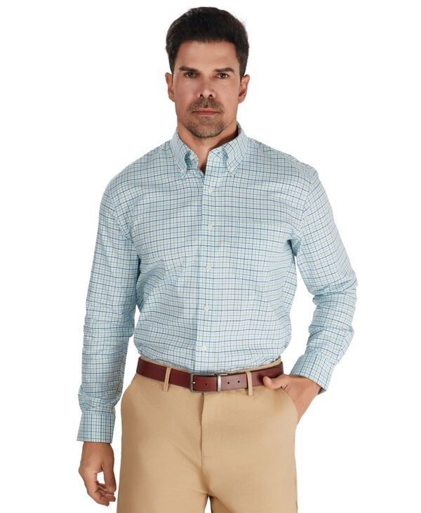 クラブルーム メンズ トップス シャツ Club Roomens Fashion Poplin Henry Shirt Macys Exclusivemerald エメラルド