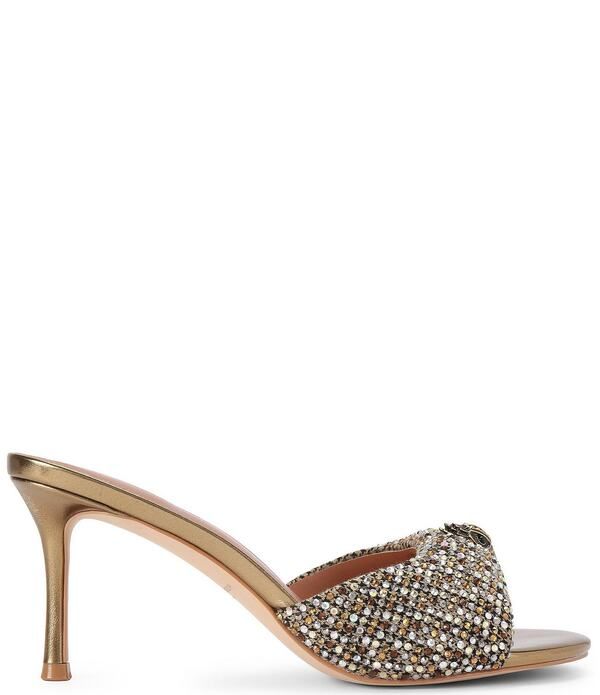 カートジェイガーロンドン レディース シューズ サンダル オックスフォード ロゴ Kurt Geiger London Oxford Crystal Embellished Logo Slipon D