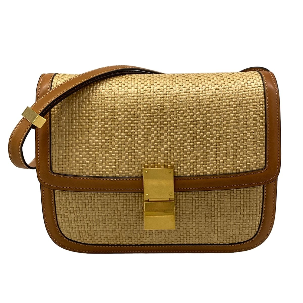 CELINE(セリーヌ) ショルダーバッグ クラシック ミディアム 189172CBS.02NT ナチュラル×タン
