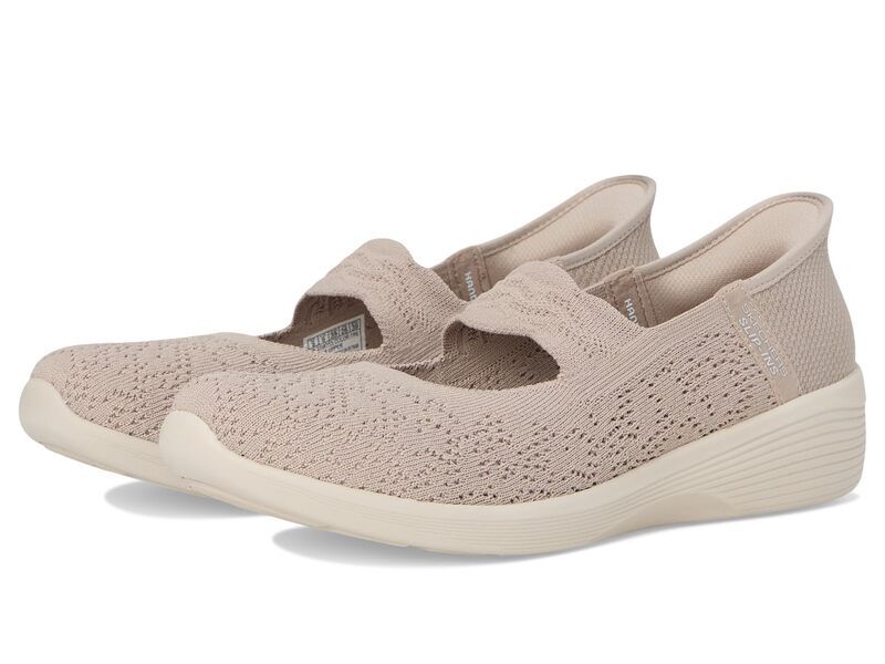 スケッチャーズ レディース シューズ サンダル SKECHERS Arya Oh So Sweet Hands Free SlipIns Taupe トープ