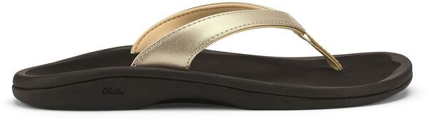 オルカイ レディース シューズ サンダル OluKai Womens Ohana Lahi Sandals GoldBlack ブラック 19,225円