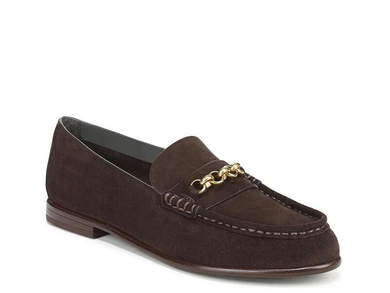 フランコサルト レディース シューズ スリッポン・ローファー Franco SartoMaris Loafer Dark Brown Suede ブラウン