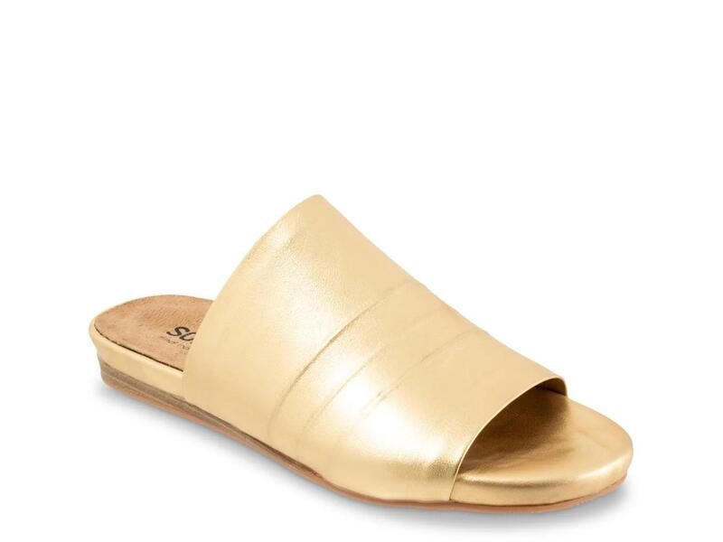 ソフトウォーク レディース シューズ サンダル SoftwalkCamano Sandal Gold Metallic ゴールド