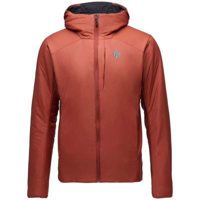 ブラックダイヤモンド メンズ アウター パーカー・スウェット パーカー Black Diamond First Light Stretch Hoodie Mens Iron Red レッド