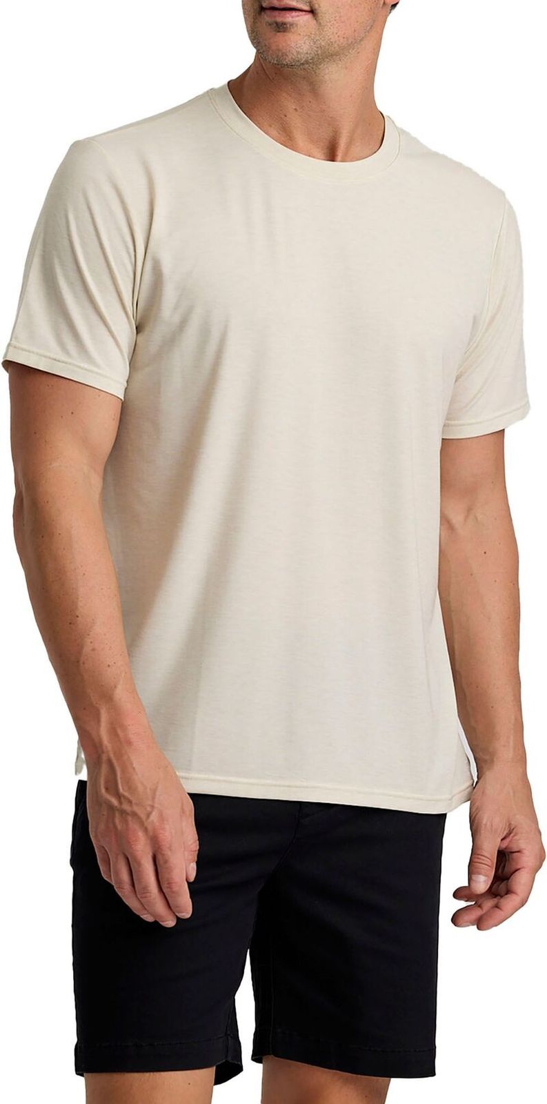 フリー フライ メンズ トップス Tシャツ Free Fly Mens Elevate Lightweight Short Sleeve TShirt Heather Birch ヘザー