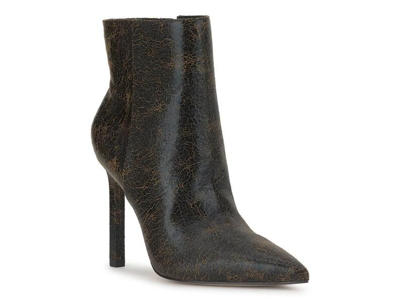 ジェシカシンプソン レディース シューズ ブーツ・レインブーツ Jessica SimpsonDebia Bootie BlackTan Crackle ブラック