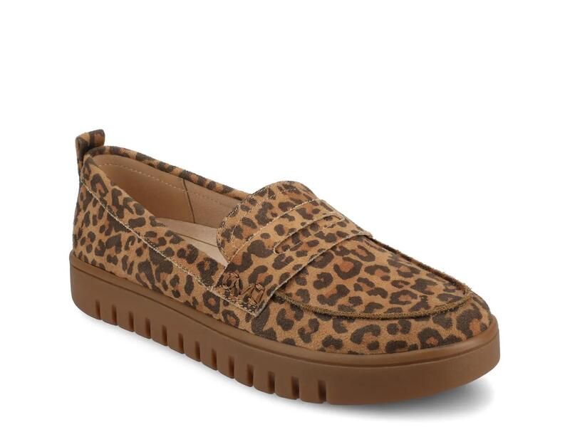 ジャーニー レディース シューズ スリッポン・ローファー JourneeTayla Loafer Animal Print アニマル