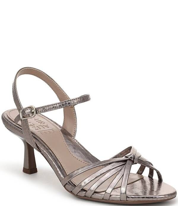 ナチュライザー レディース シューズ サンダル プリントール Naturalizer Tawny Metallic Snake Print Knotted Strappy Dressandals Pa