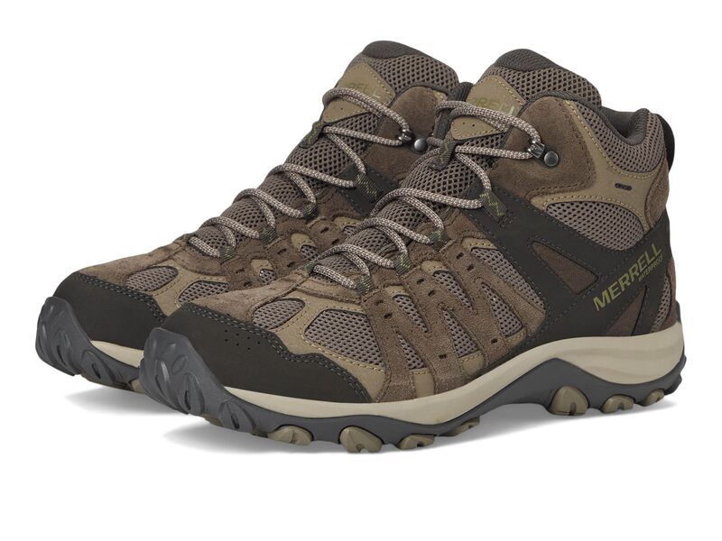 メレル メンズ シューズ ブーツ・レインブーツ Merrell Accentor 3 Mid Wp Boulder 1