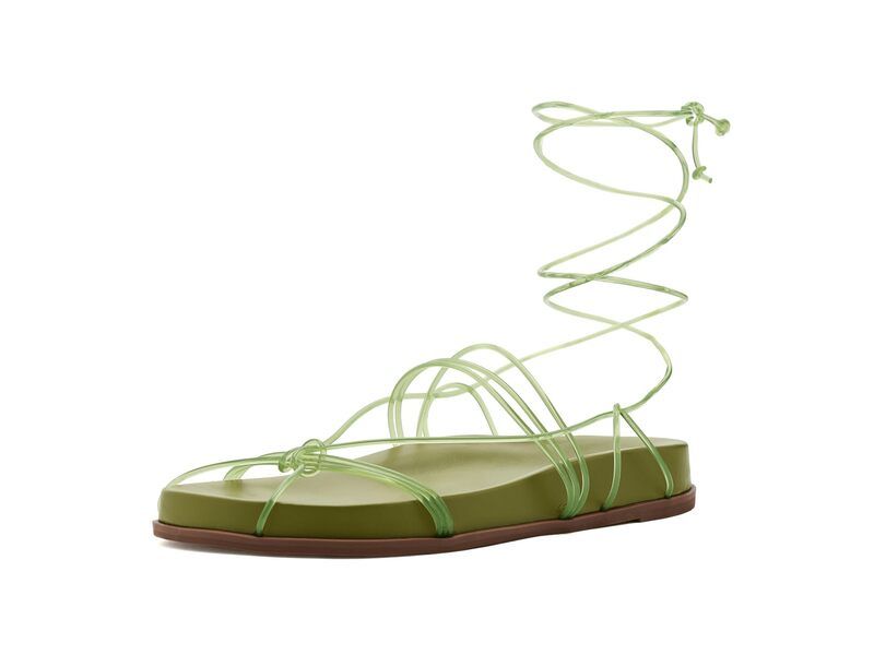 ファーム レディース シューズ サンダル Farm Rio Spaghetti Jelly Anatomic Flats Moss