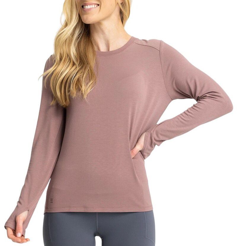 フリー フライ レディース トップス シャツ Free Fly Womens Bamboo Shade II Long Sleeve Shirt Fig