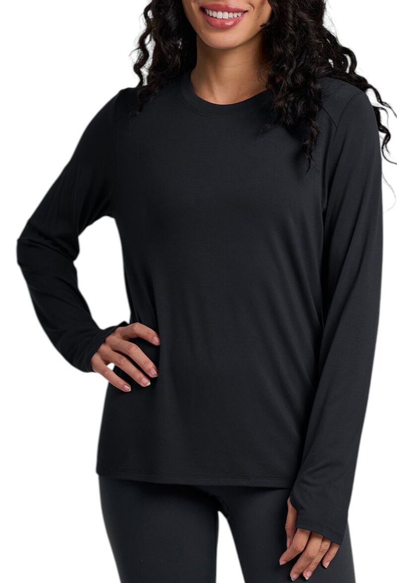 フリー フライ レディース トップス シャツ Free Fly Womens Bamboo Shade II Long Sleeve Shirt Black ブラック