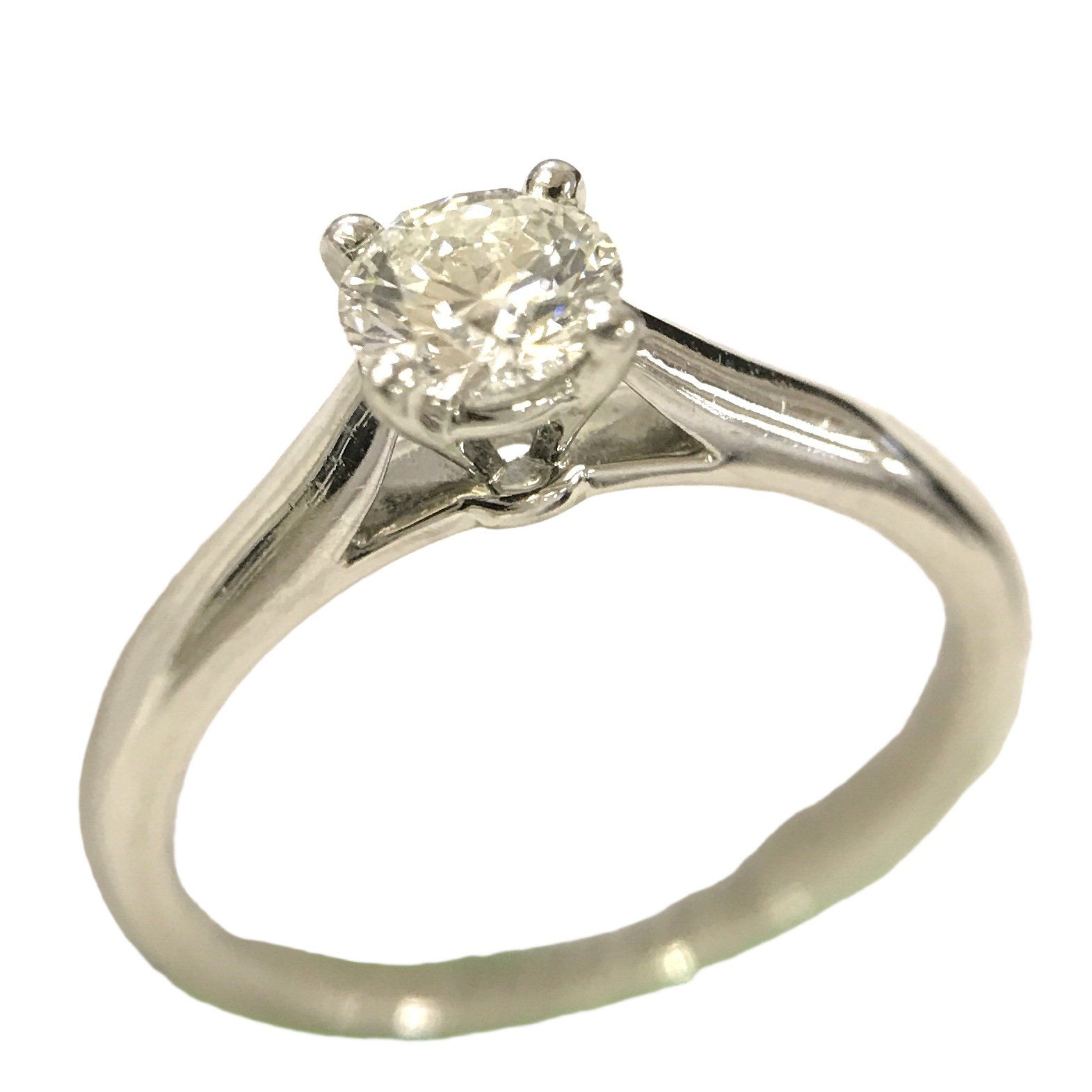 カルティエ Cartier 1895 ソリテール リング ダイヤモンド 約3.9g 0.46ct Pt950 石 指輪 プラチナ レディース 約13号前後 中古 T11425784 63,690円