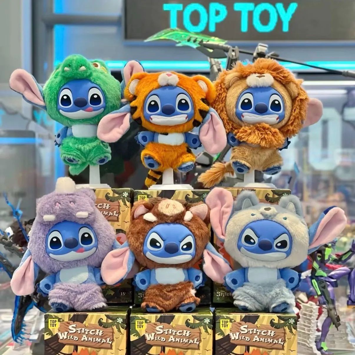 TOP TOY Disney Stitch Wild Animal スティッチ ワイルドアニマル