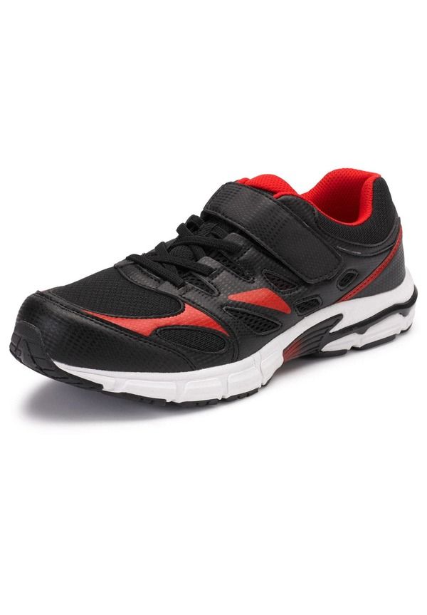 キングサイズ メンズ シューズ スニーカー KingSize NoTie Sneakers Jet Black Blaze Red ブラック