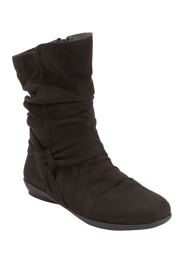 コンフォートビュー レディース シューズ ブーツ・レインブーツ Comfortview Thezra Boot Black ブラック