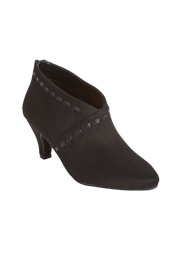 コンフォートビュー レディース シューズ ブーツ・レインブーツ Comfortview The Caspar Bootie Black ブラック