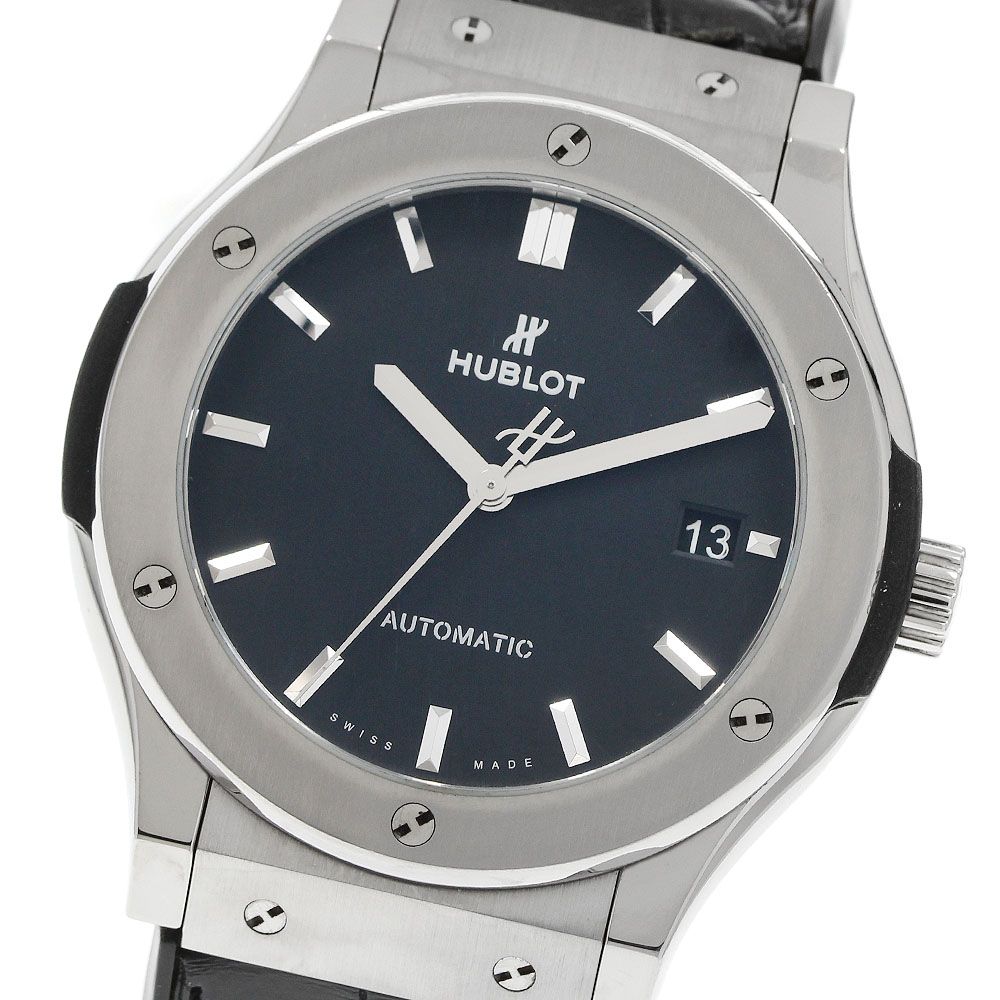 ウブロ HUBLOT 511.NX.1171.LR クラシックフュージョン デイト 自動巻き メンズ 良品 _958603