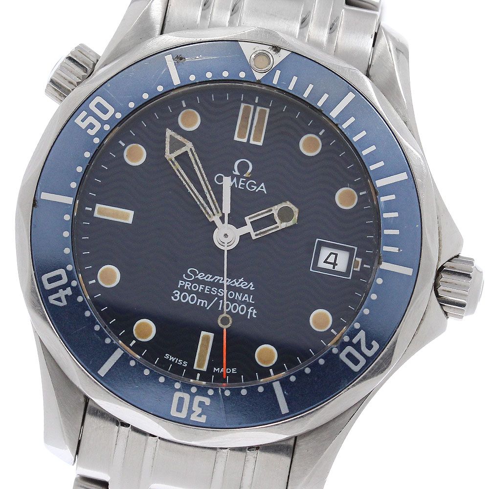 オメガ OMEGA 2561.80 シーマスター300 デイト クォーツ ボーイズ _965967