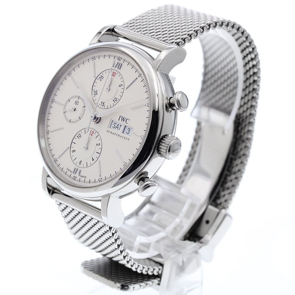 IWC IWC SCHAFFHAUSEN IW391015 ポートフィノ クロノグラフ デイデイト 自動巻き メンズ 良品 保証書付き_968439 IWC IWC SCHAFFHAUSEN IW391015 ポートフィノ クロノグラフ デイデイト