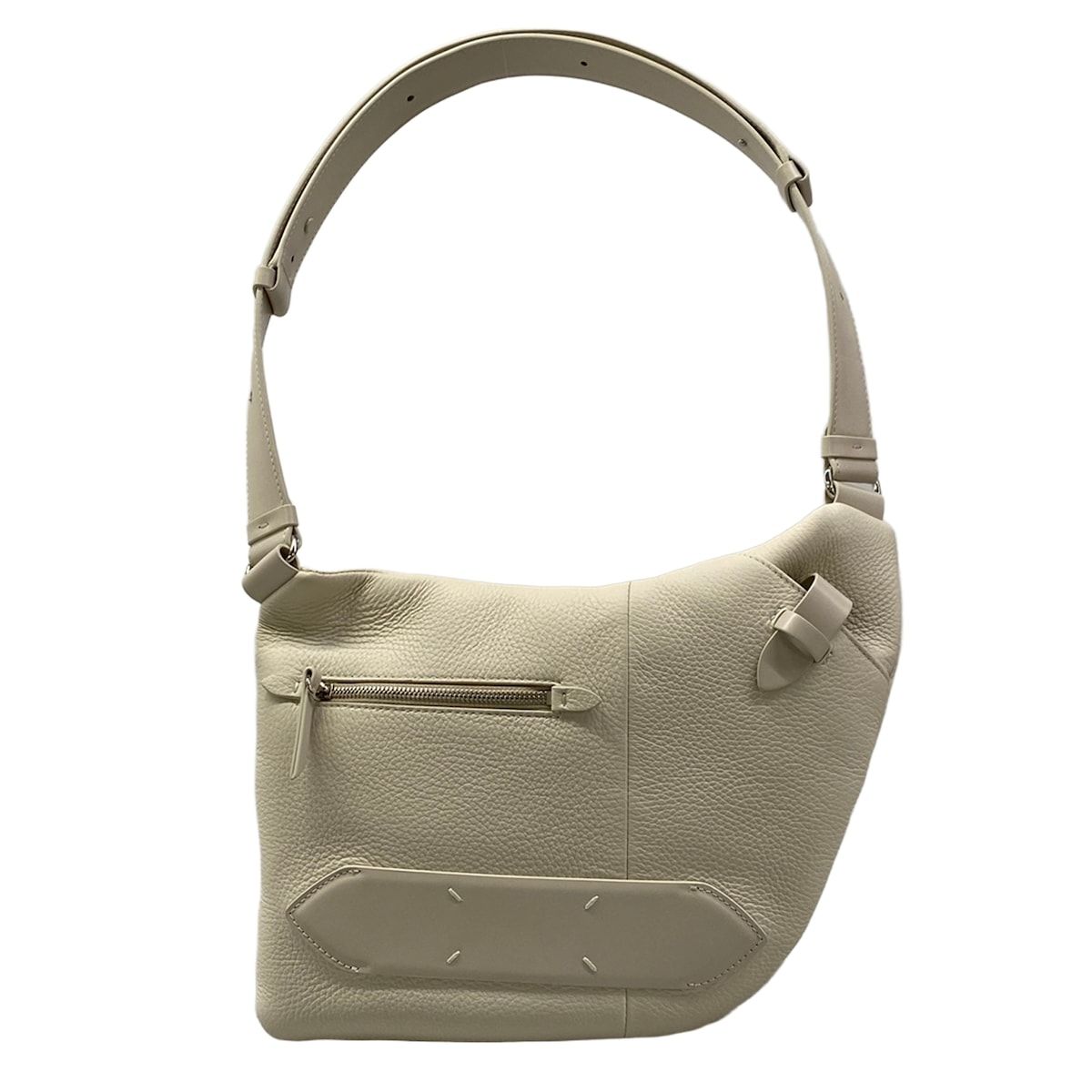 Maison Margiela(メゾンマルジェラ) ショルダーバッグ ソフト 5AC オン ボディ アイボリー レザー