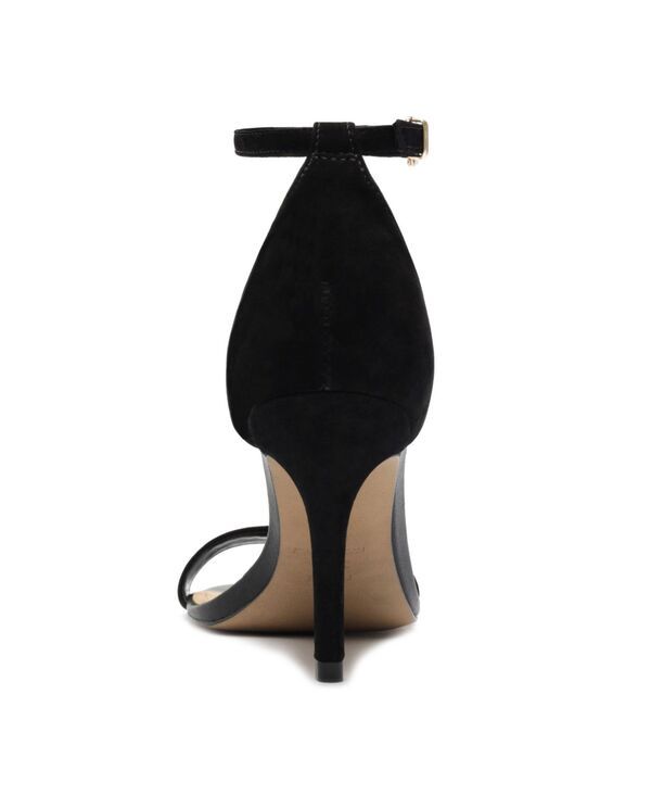 アレッツォ レディース シューズ サンダル Arezzo Womens Isabelli Mid Stiletto Sandals Black Nubuck ブラック