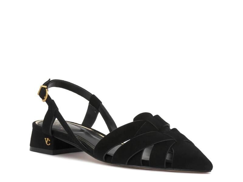 ヴィンスカムート レディース シューズ パンプス Vince CamutoVinesha Flat Black ブラック