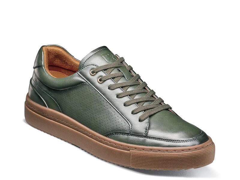 ステイシーアダムス メンズ シューズ スニーカー Stacy AdamsDorian Sneaker Dark Green グリーン