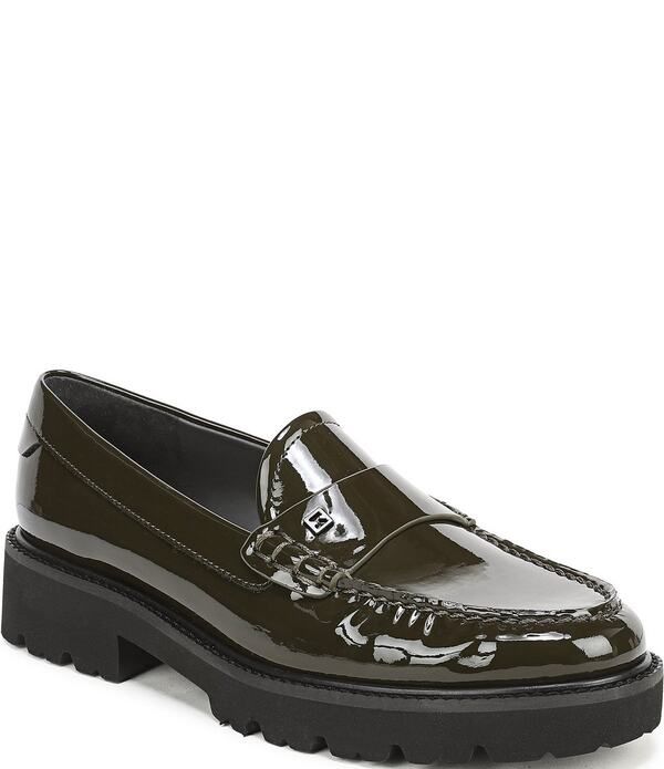 フランコサルト レディース シューズ スリッポン・ローファー Sarto by Franco Sarto Saffron Patent Lug Sole Loafers Green グリーン