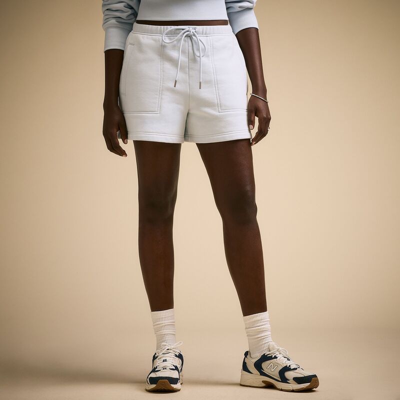 キャリー レディース ボトムス カジュアルパンツ ショートパンツ コットン CALIA Womens Washed Cotton High Rise Shorts Blue Whisp ブルー