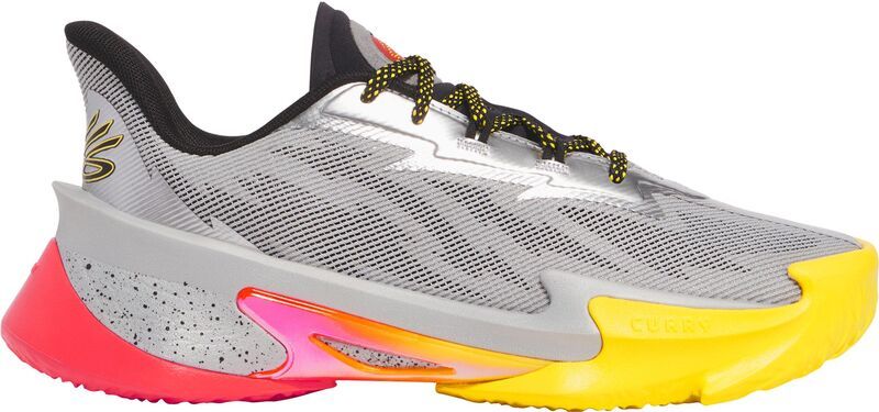 アンダーアーマー メンズ シューズ スニーカー Under Armour Curry Series 7 Iron Sharpens Iron Basketball Shoes Grey グレー