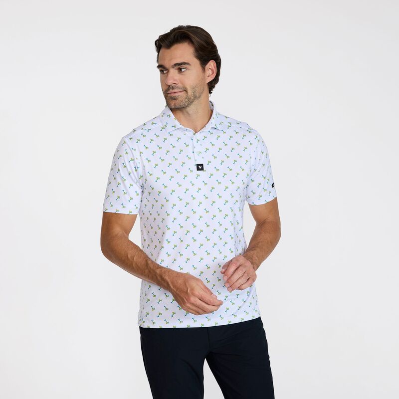 バッドバーディー メンズ トップス ポロシャツ Bad Birdie Mens Paging Dr Marg Core Performance Golf Polo Paging Dr Marg