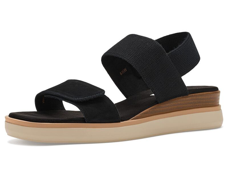 ベネリ レディース シューズ ヒール Vaneli Huda Black Nabuk ブラック
