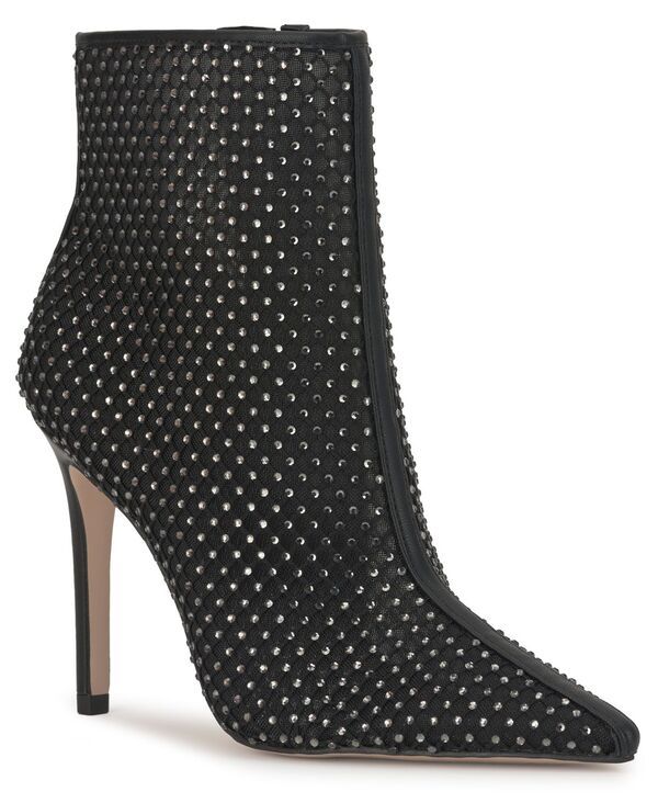 ジェシカシンプソン レディース シューズ ブーツ・レインブーツ Jessica Simpson Womens Pazra Stiletto Dress Booties BlackBlack ブラック