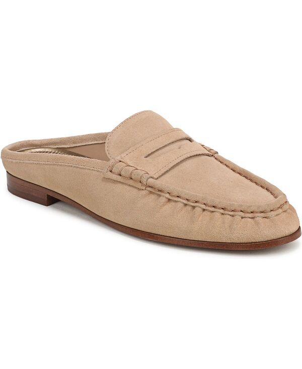 サムエデルマン レディース シューズ スリッポン・ローファー Sam Edelman Womens Louella Moccasin SlipOn Mules Cyprus Tan Suede タン