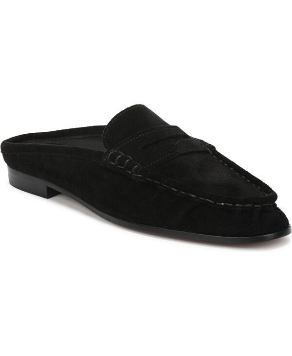 サムエデルマン レディース シューズ スリッポン・ローファー Sam Edelman Womens Louella Moccasin SlipOn Mules Black Suede ブラック