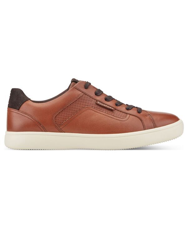 ロックポート メンズ シューズ スニーカー レース Rockport Mens Collins CasualaceUp Sneakers Cognac
