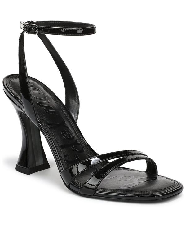 サムエデルマン レディース シューズ サンダル Sam Edelman Womens Junie Strappy Sandals Black Patent Leather ブラック