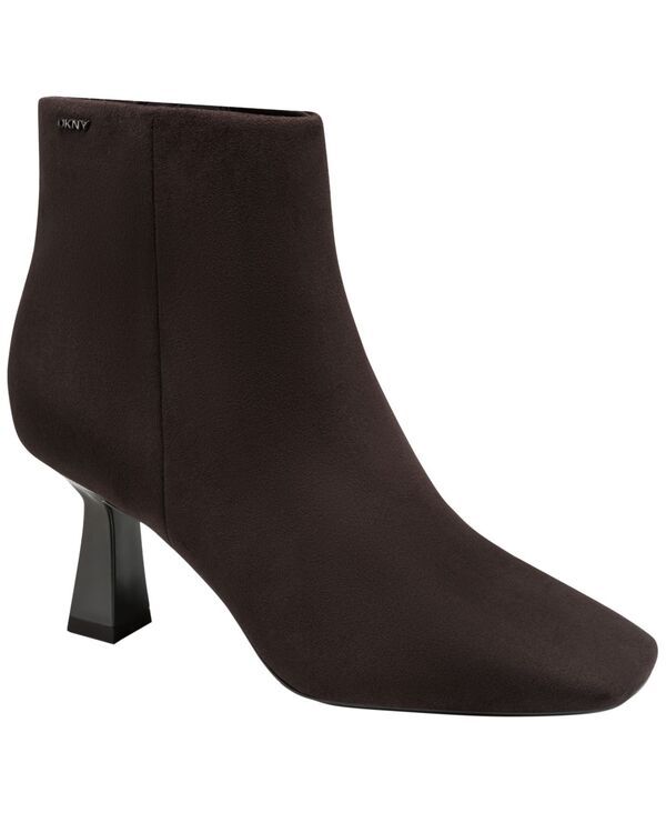 ダナ キャラン ニューヨーク レディース シューズ ブーツ・レインブーツ ヒール DKNY Womens Addison Heeledress Booties Brown ブラウン